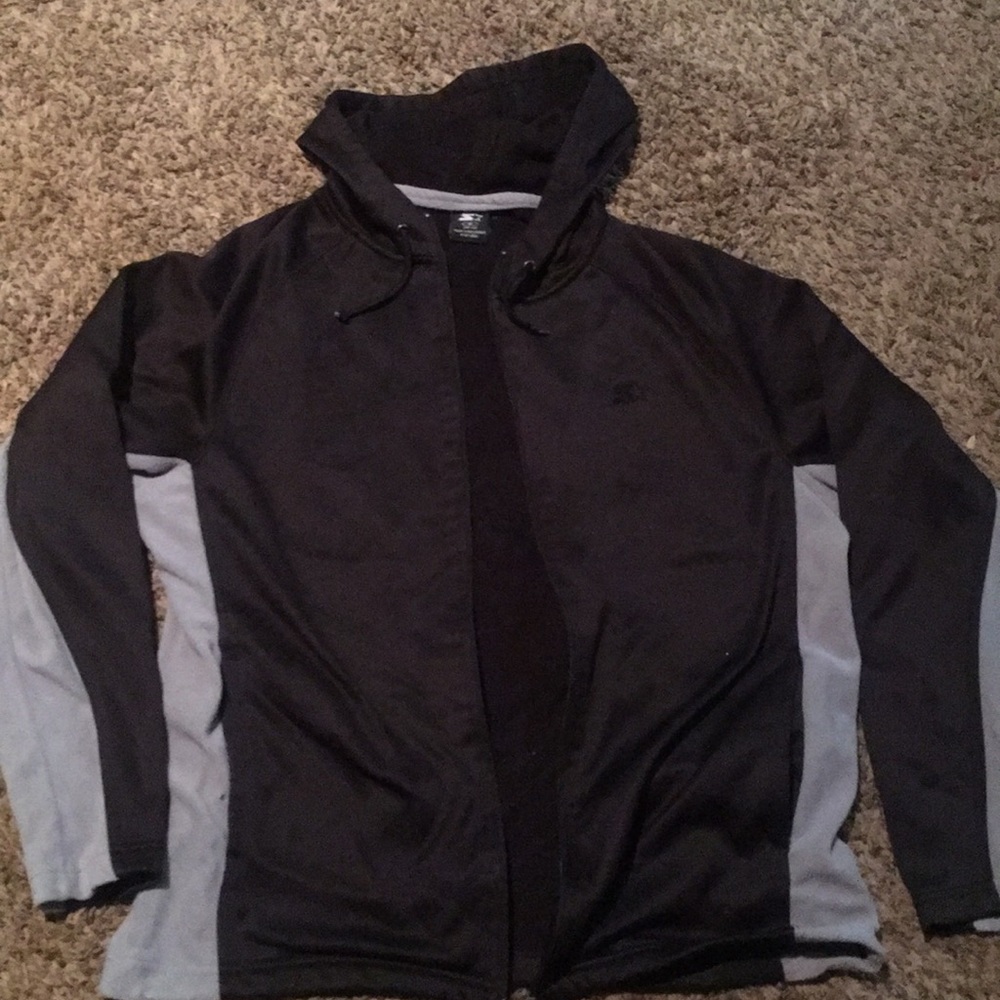Men’s Lightweight Black & Light Grey Jacket